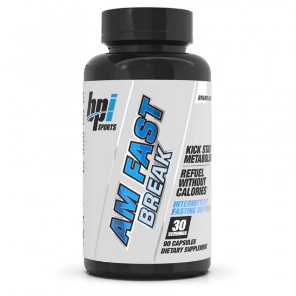 Intermittent Fasting Support Combo AM Fast Break + PM BPI Supplements EXP 05/24