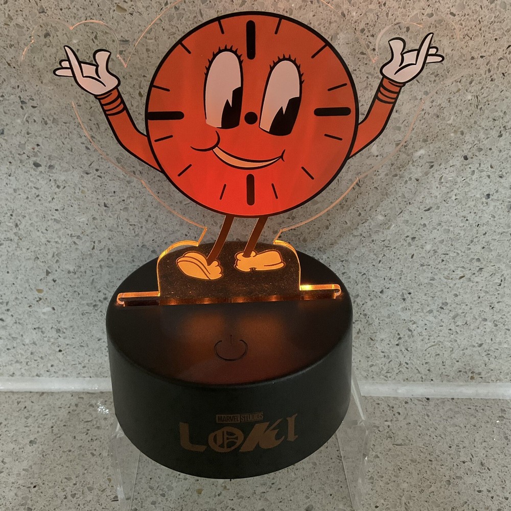 Marvel Loki MISS MINUTES Battery Or USB Powered Night Light