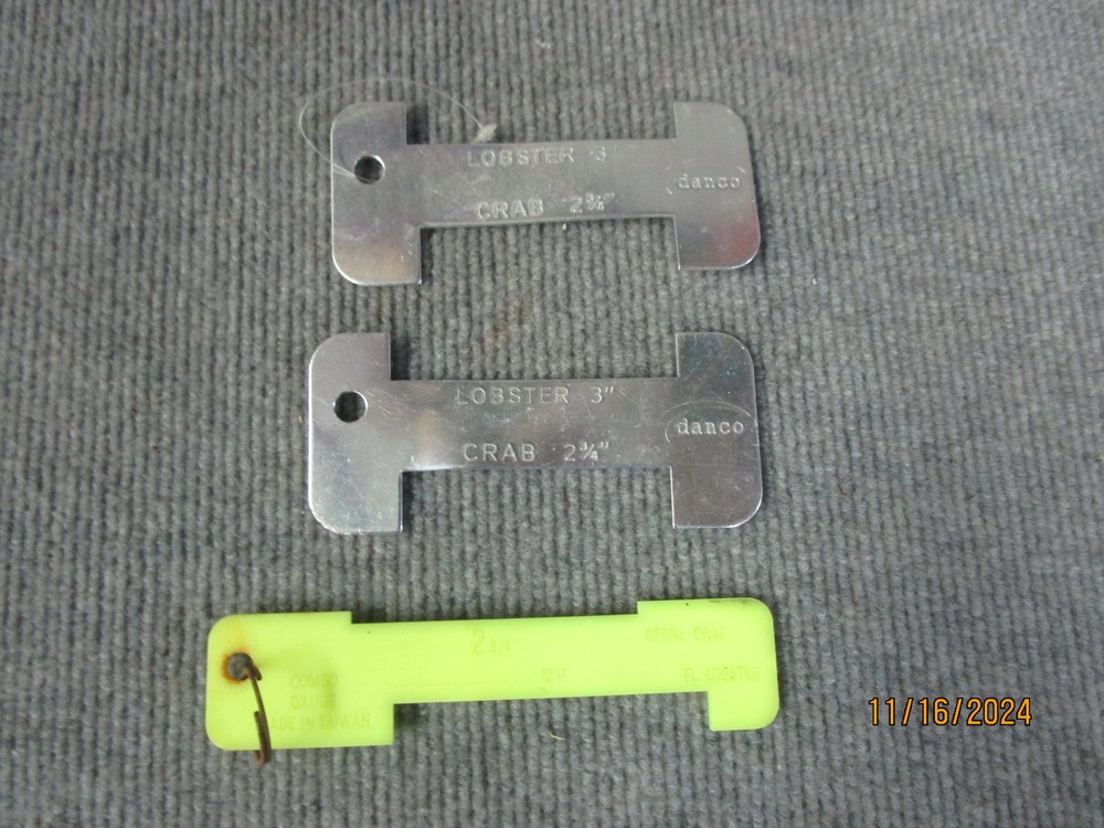 2 Danco Lobster & Crab Gauge