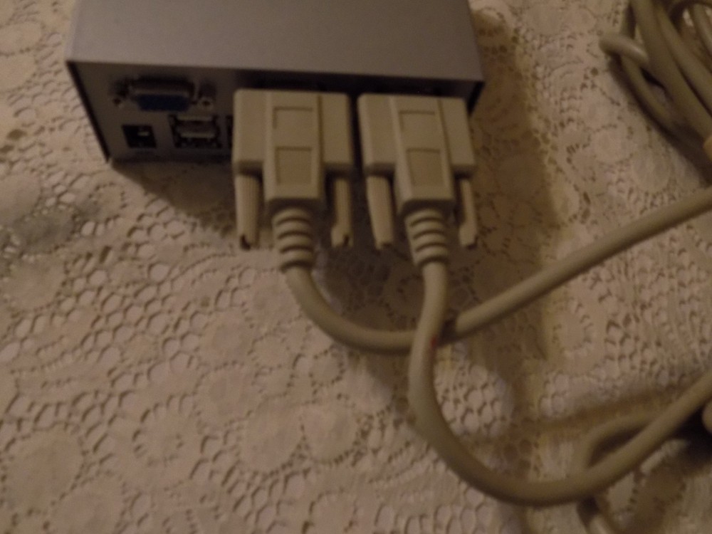 Lin X Cel 4 Port USB Switch Interface US-126A With Cables, Works