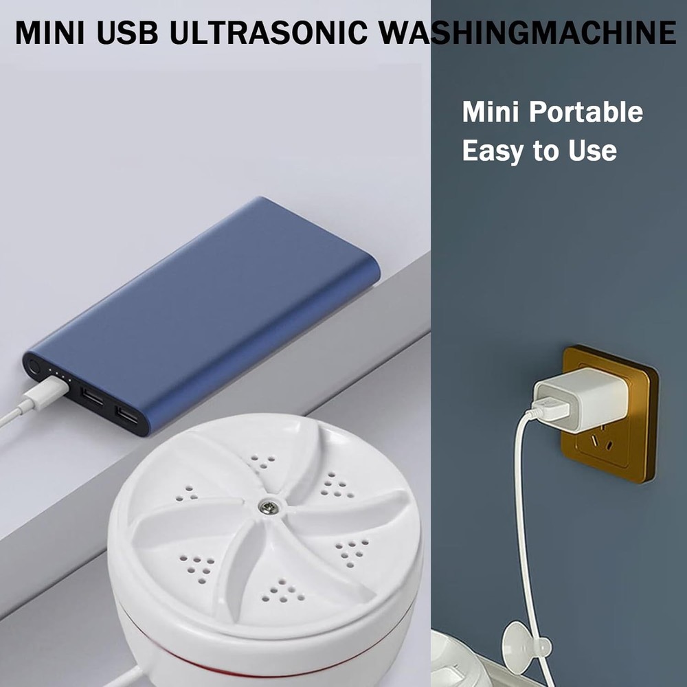 Eco-Friendly Mini USB Washer - Compact, Portable & Environmentally Conscious