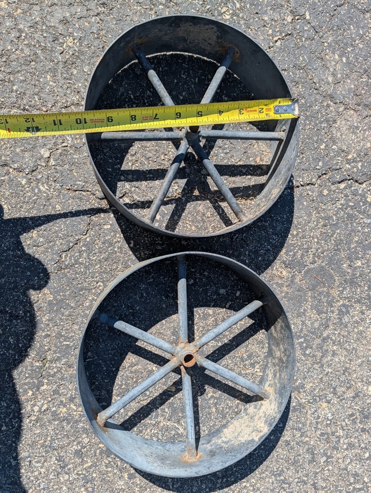 Smoker wheels 10in