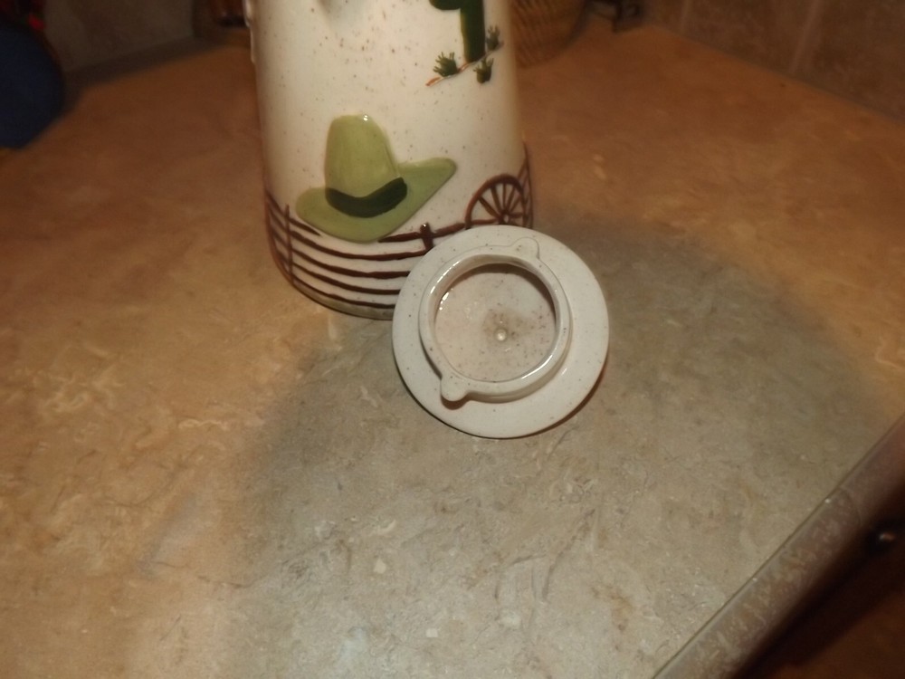 Unmarked Ceramic coffee pot display item!