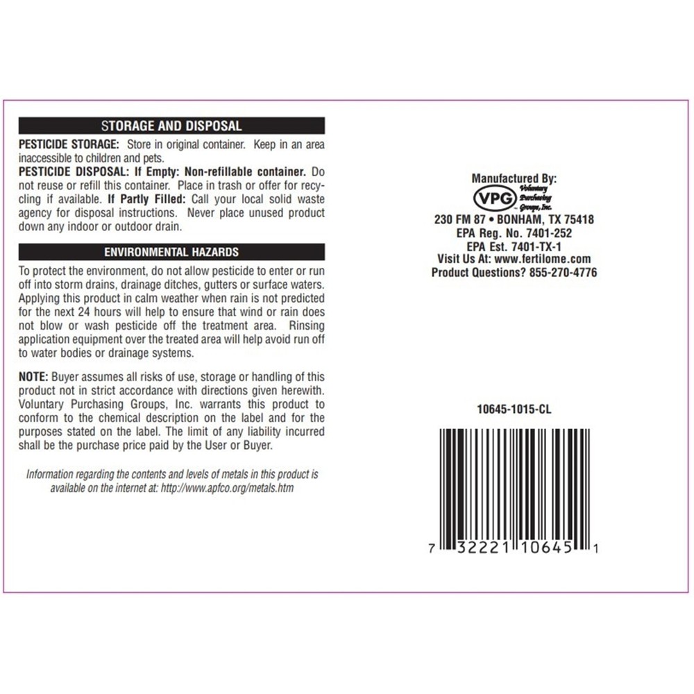 VPG Fertilome Root Stimulator Fertilizer and Plant Starter Solution, 32 oz
