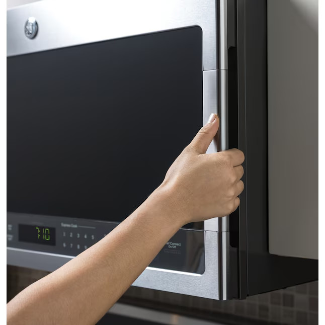 GE Profile 2.1-cu ft Over-the-Range Microwave with Sensor Cooking
