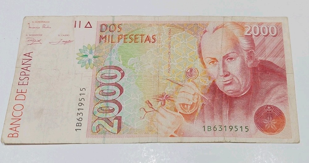 Spain - 2000 Pesetas 1992