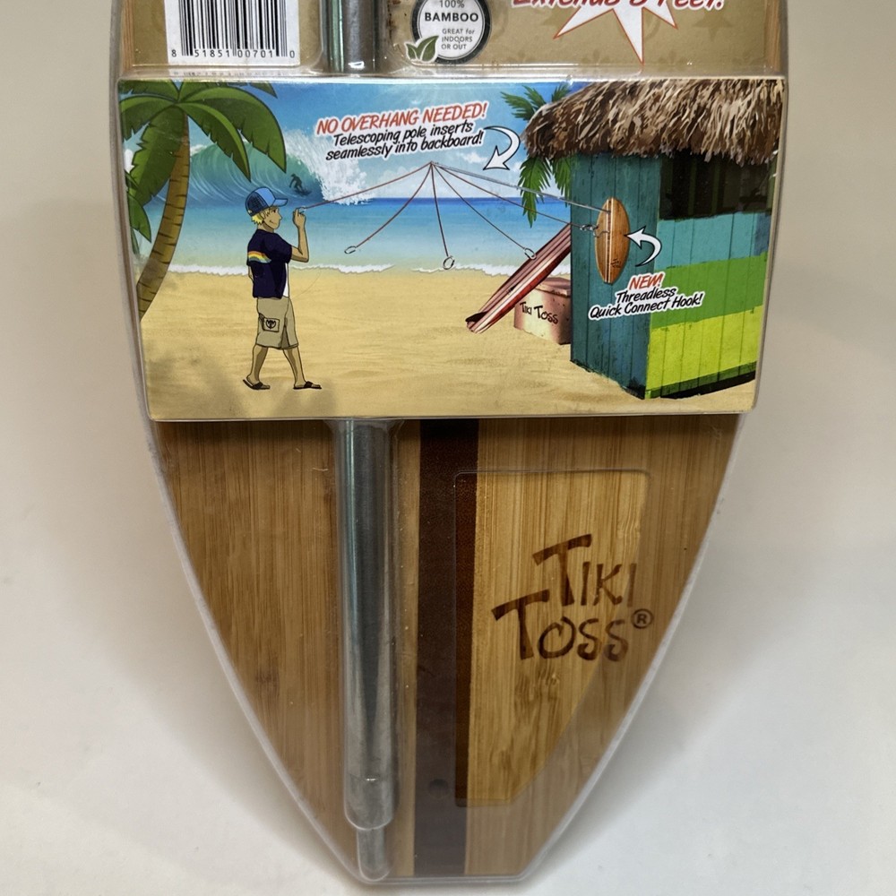 Tiki Toss Hook and Ring Game Deluxe Edition