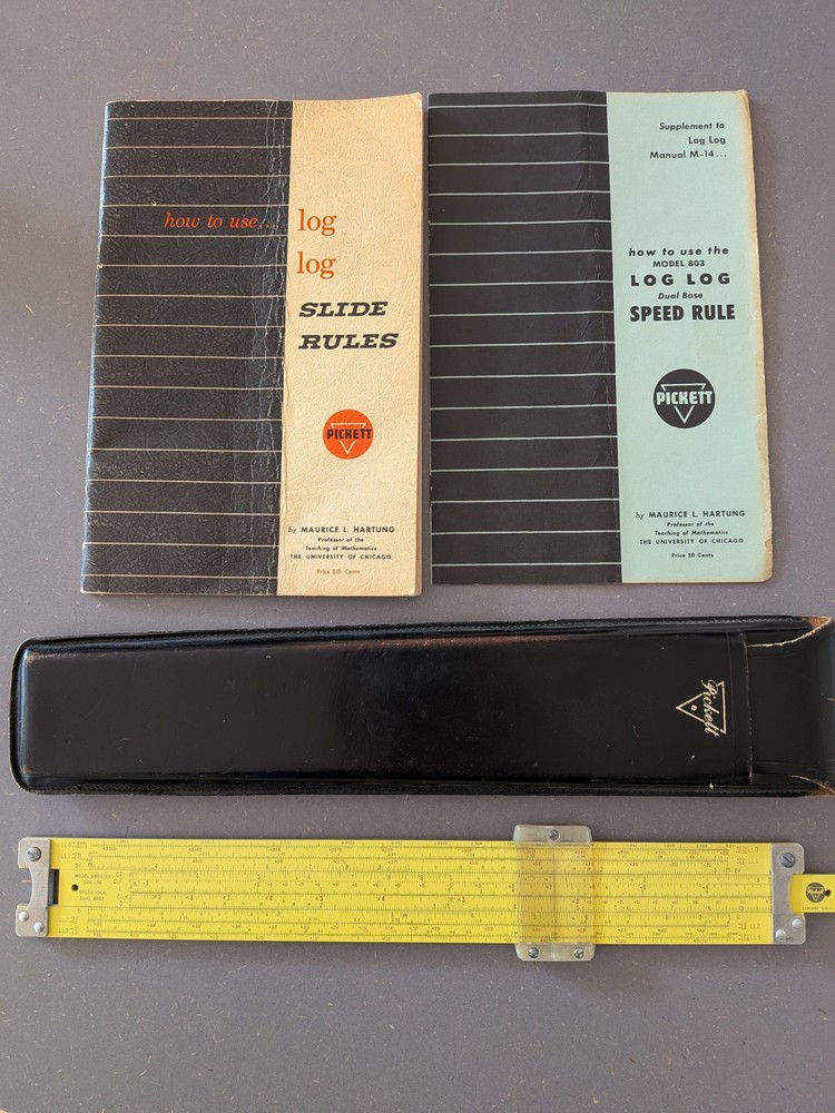 Pickett N803-ES Slide Rule