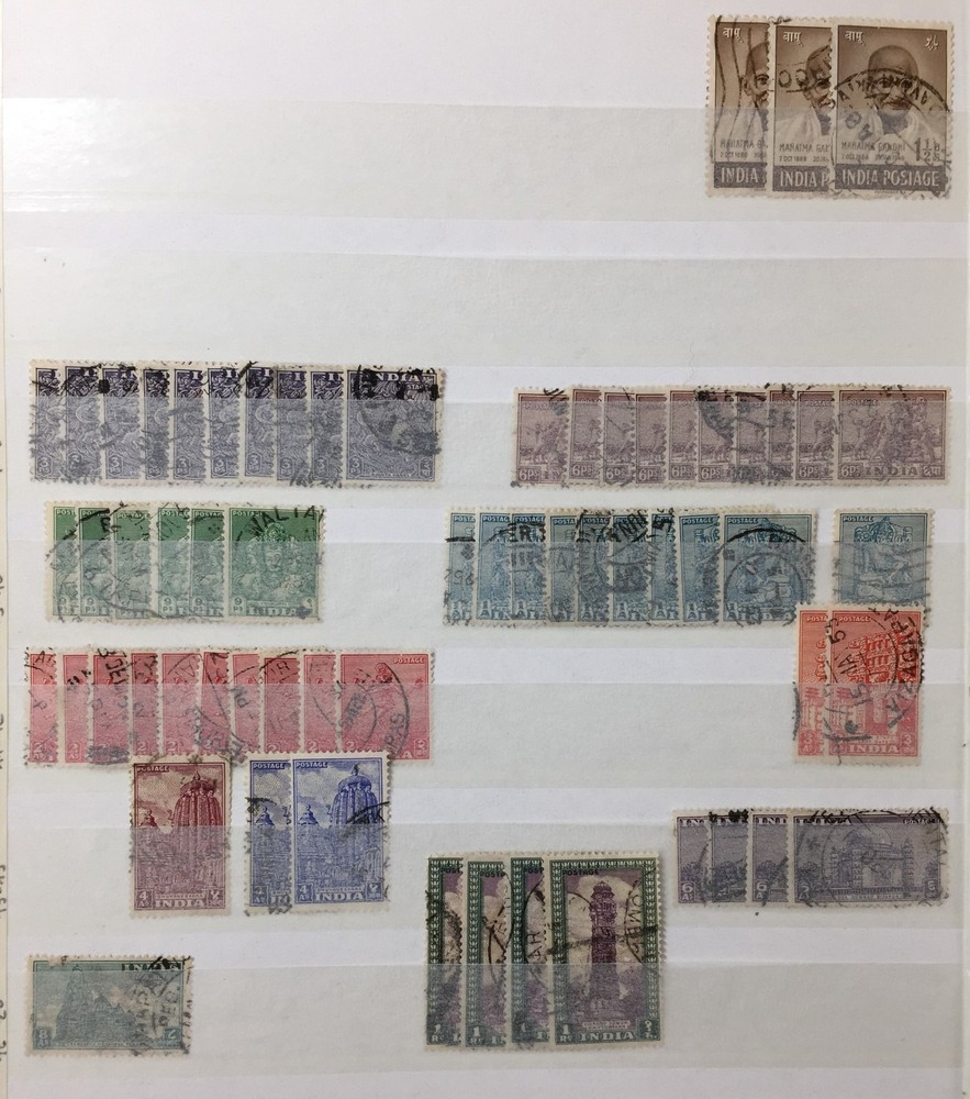 India Postage Used Mixture (Few 100) DA762