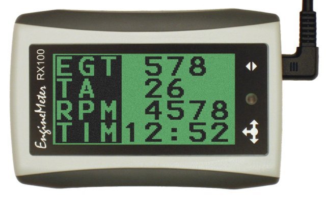 Combo EngineMeter system + fuel flow sensor