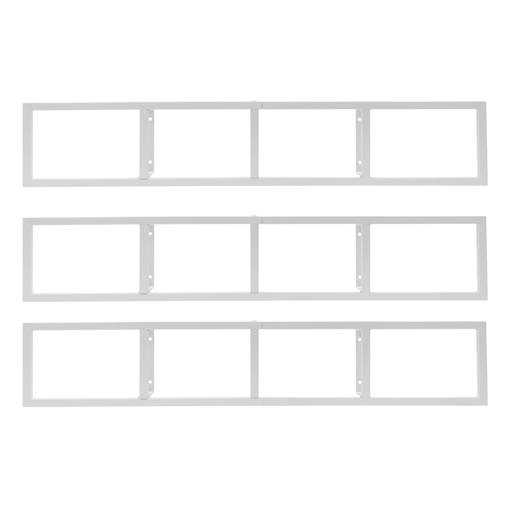 3pcs Storage Rack Organizer Box Holder Stores CD Disk Case Media Display Shelf