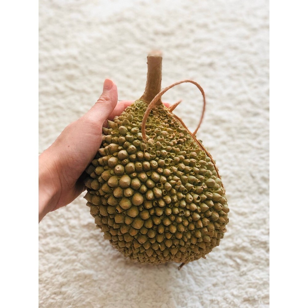Handmade  Durian pouch cross body