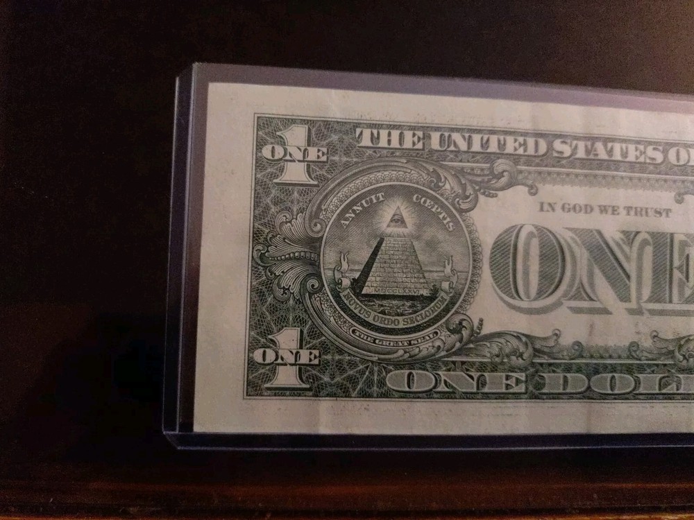 2017 $1 Dollar Bill FRN MISALIGNED/MISCUT STAR NOTE! RARE!