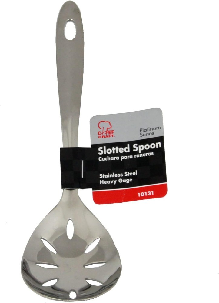 Select Slotted Severing Spoon, 9.5 inch, Stainless Steel