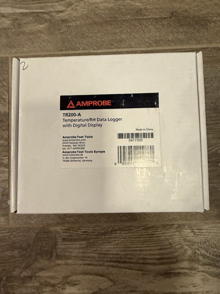 Amprobe TR200-A Temperature/Relative Humidity Data Logger