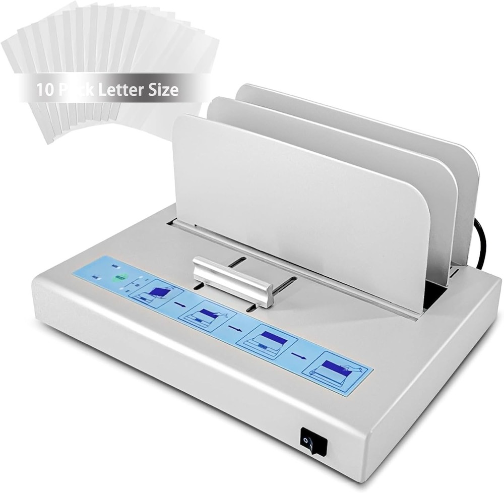 Hot melt binding machine500-sheet binding capacitymetal hot melt binding machine