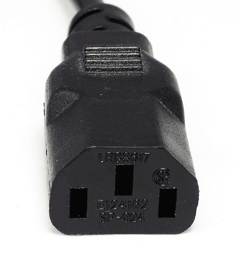 AC Power Cord Replacement Cable for Plasma TVs & Computers 25ft