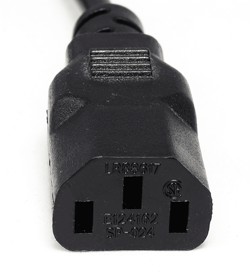 AC Power Cord Replacement Cable for Plasma TVs & Computers 25ft