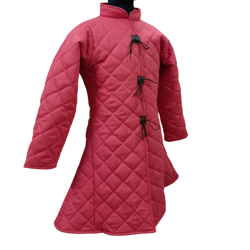 Medieval Padded Armor Jacket for Men & Women – Lightweight Protective Undercoat