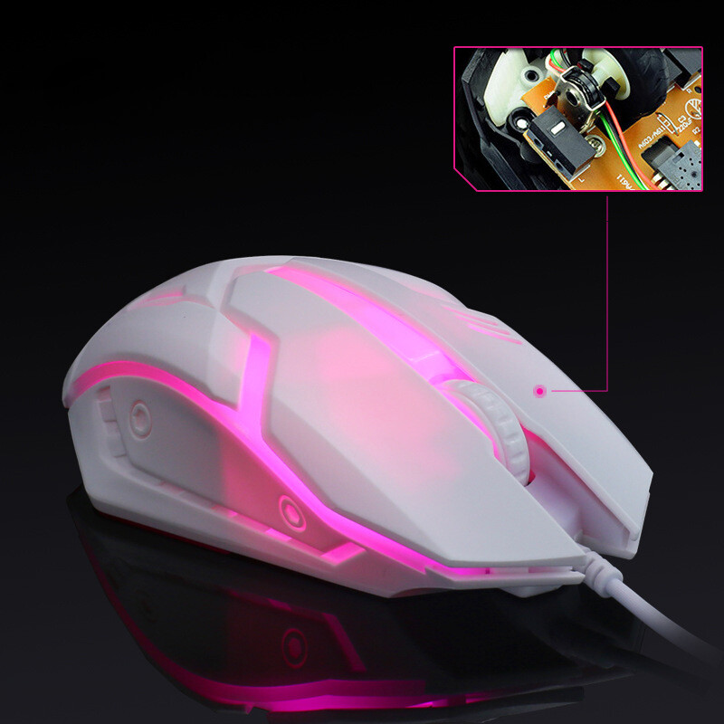 1600 DPI USB Wired Gaming Mouse Mice For Laptop Desktop PC