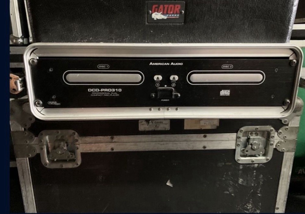 American Audio DCD-Pro310 Professional Dual CD Player - Untested