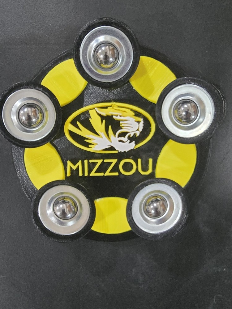 Bowling Ball Spinner - Custom - MU Tigers