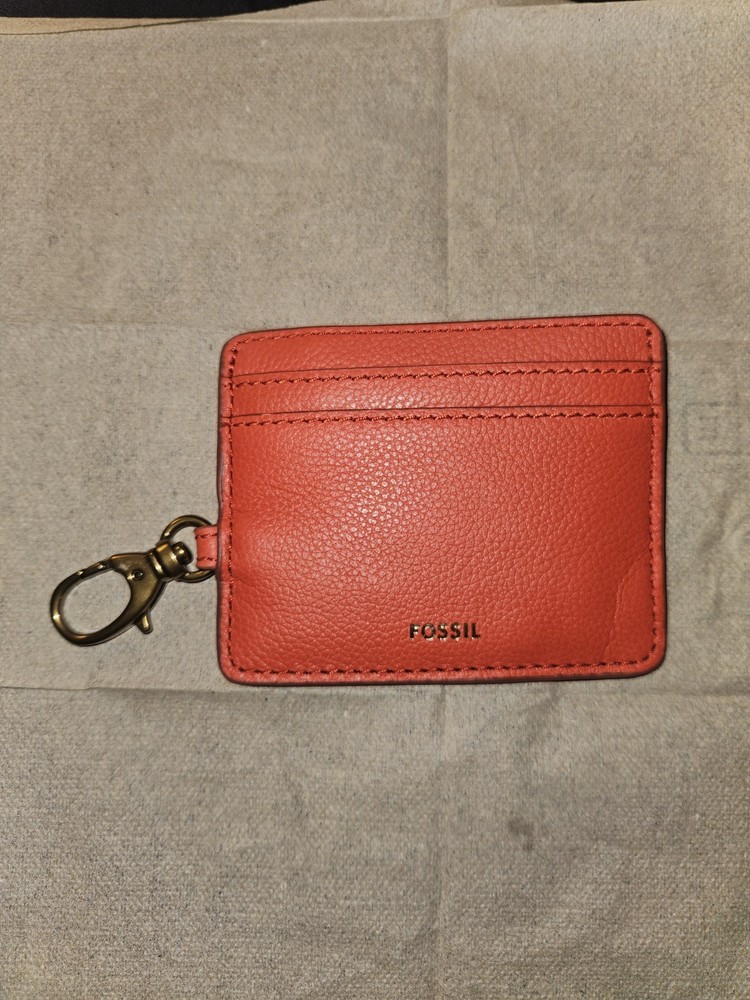 Fossil Sofia Card Case Flash Red