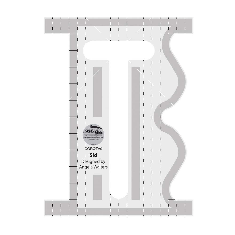 Expert-Approved Sid Acrylic Quilting Template - Free-Motion & Unique Patterns