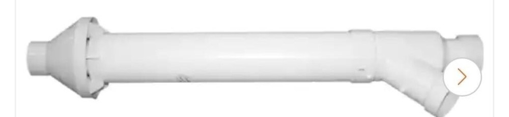 3 In. PVC Horizontal or Vertical Concentric Vent Termination Kit