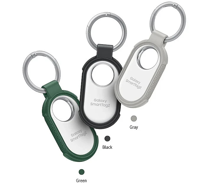 SAMSUNG Authentic SmartTag2 Rugged Case, GPS Tracker Holder, Tracking