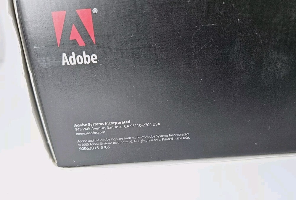 Adobe Creative Suite 2 Premium STUDIO 8 Web Bundle Windows Manuals Training Disc