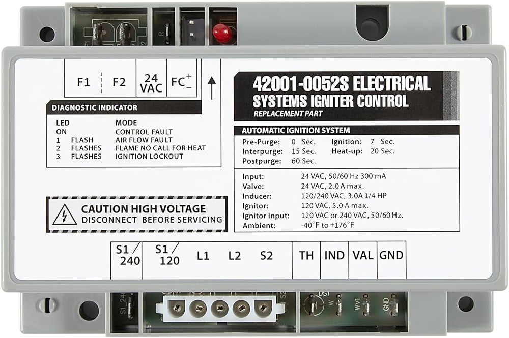 42001-0052S Igniter Control Module For Pentair MasterTemp Sta-Rite 476224 476223