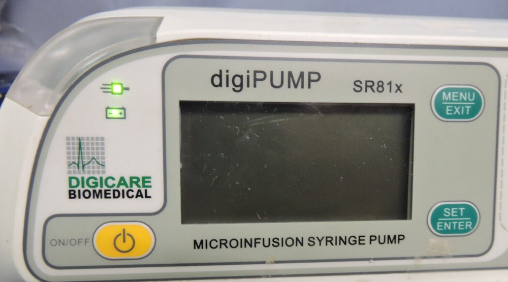 Digicare DigiPump SR81x Veterinary Pet Syringe Pump Microinfusion Multi-Function