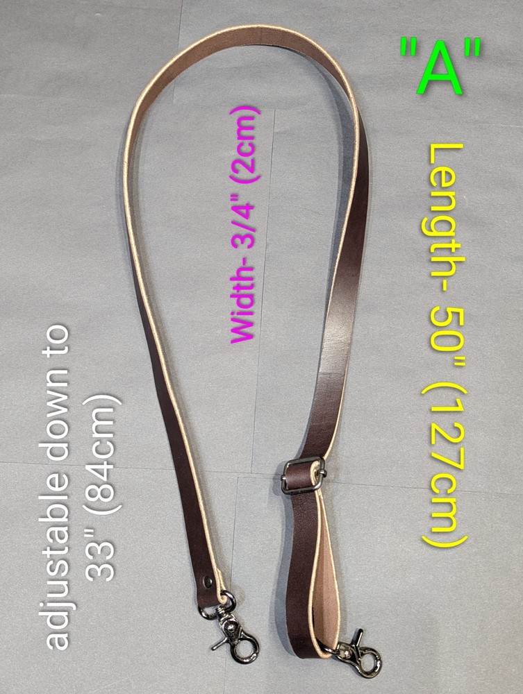 Axe/Saw/Hatchet Sling Handmade Leather Replacement Strap "Only" Read Description