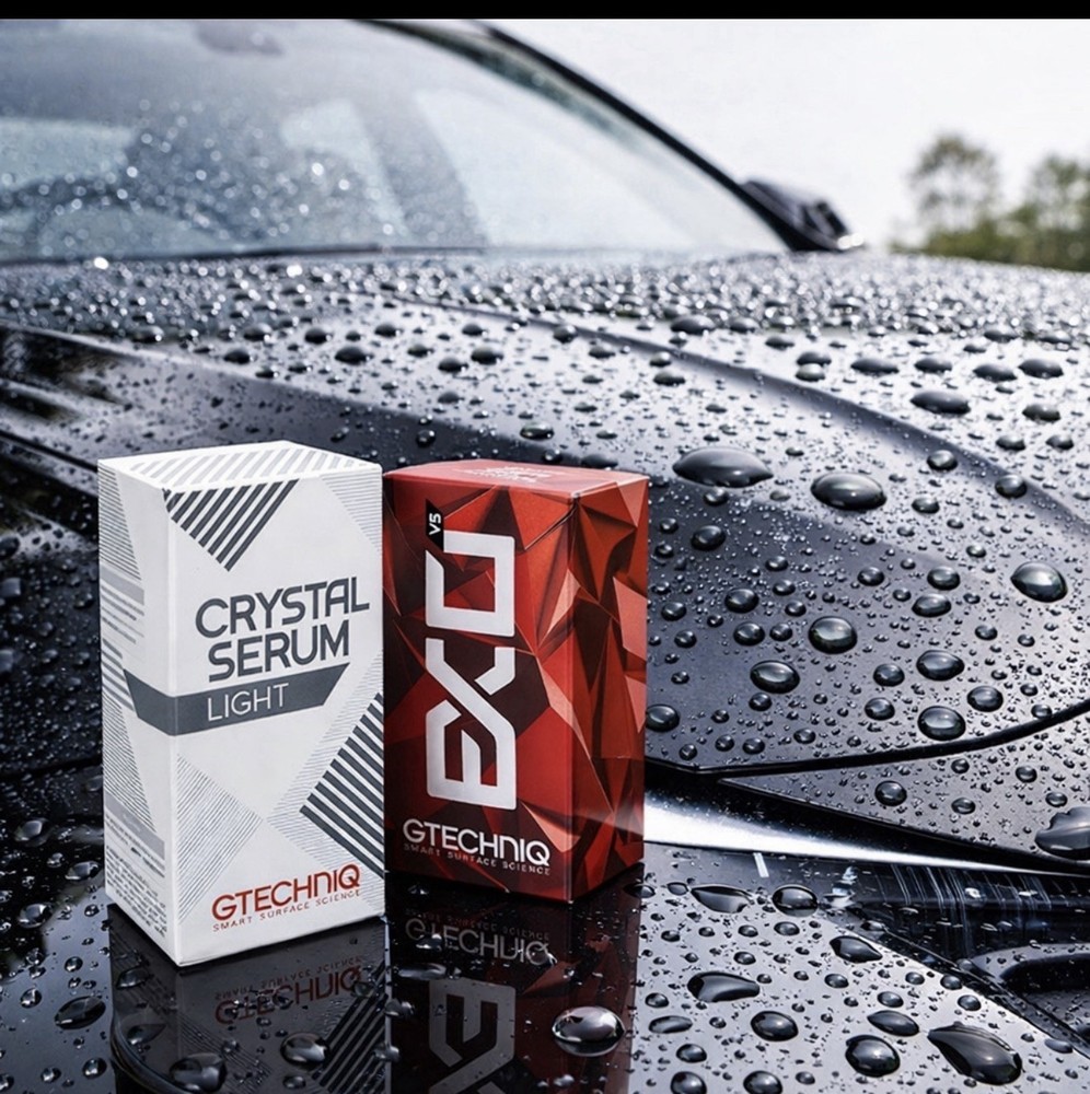 Gtechniq EXO v5, and Crystal Serum Light (both 50ML)