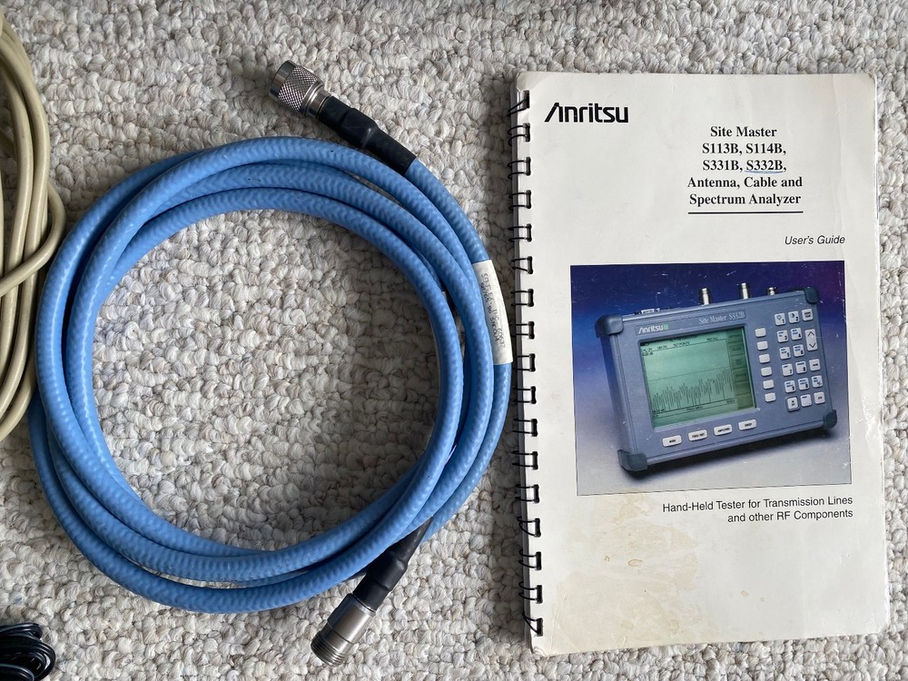 Anritsu Site Master S332B Cable Antenna Spectrum Analyzer