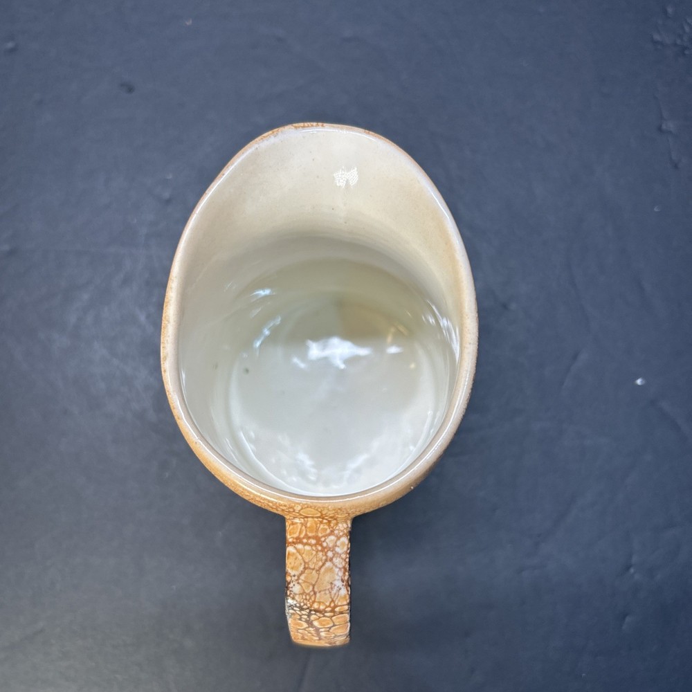 Czechoslovakia Pottery Mini Pitcher Creamer 4 1/2”