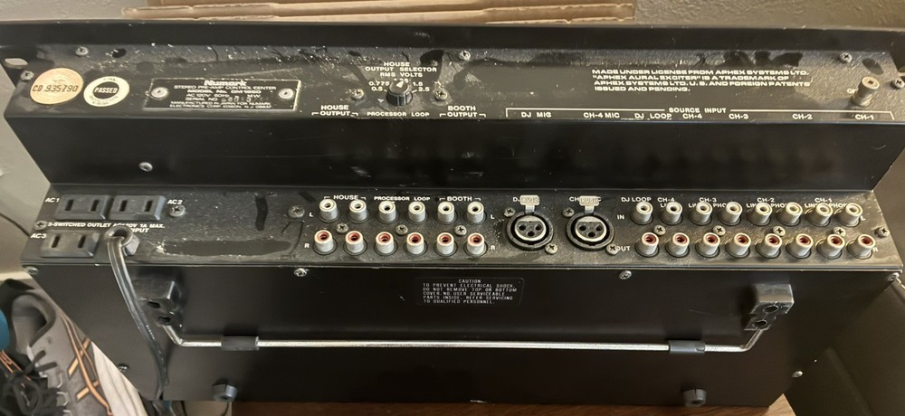 Numark DM1950 PPD Preamp Mixer