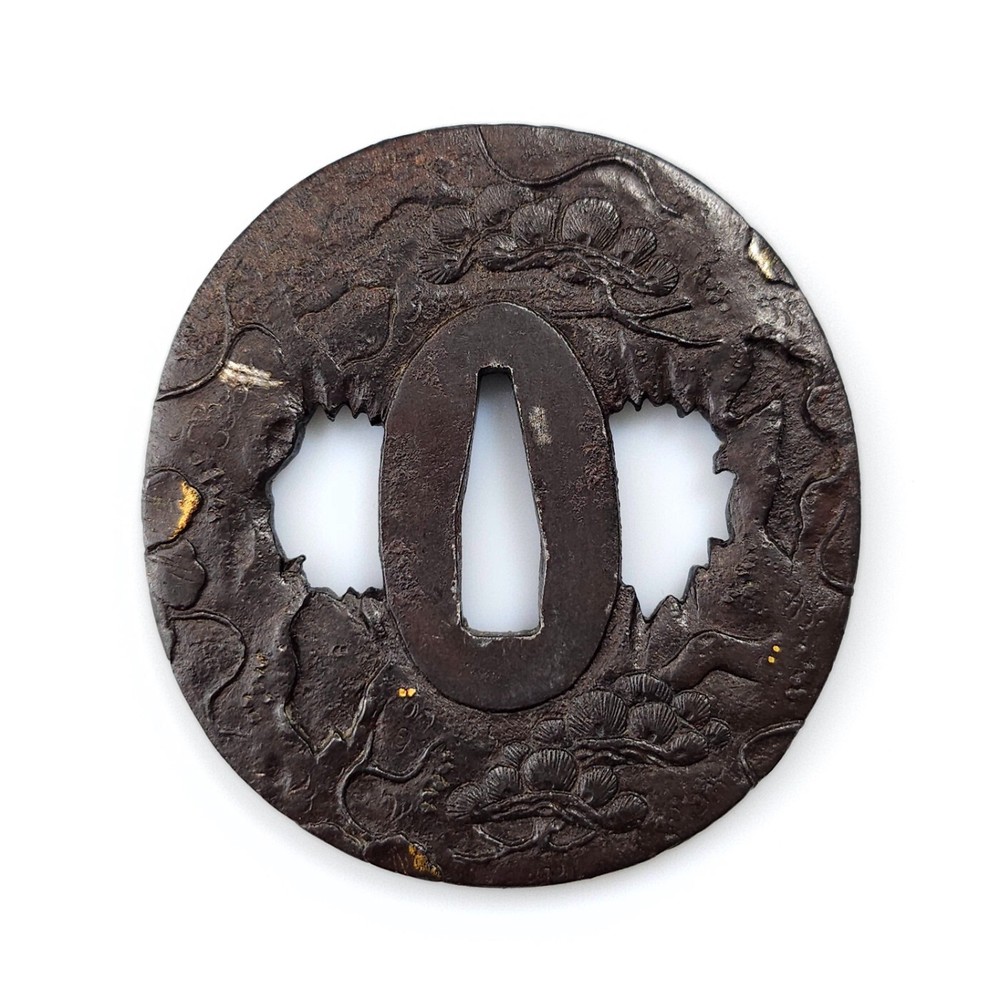 Tsuba, signed Masakata