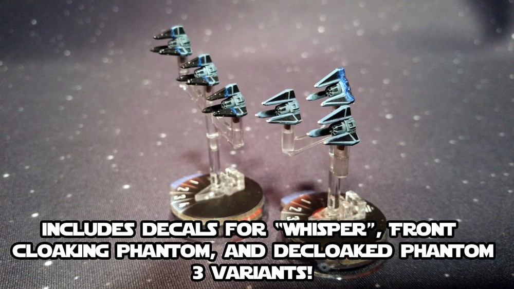 Star Wars Armada Decals for IMPERIAL SQUADRONS II Expansion Pack