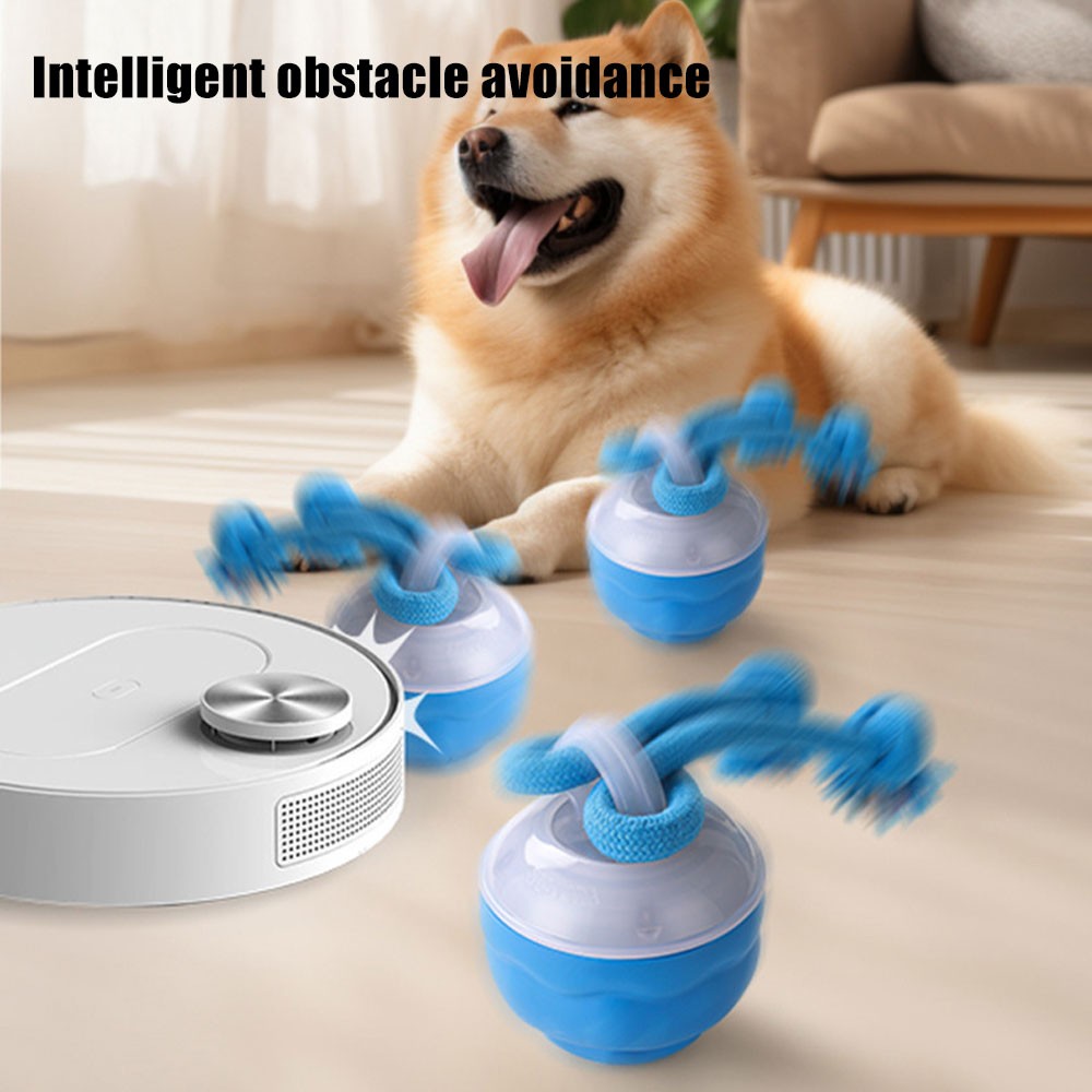 Smart Dog Toys Interactive TeasiKU Ball With Motion Activated Automatic Moving
