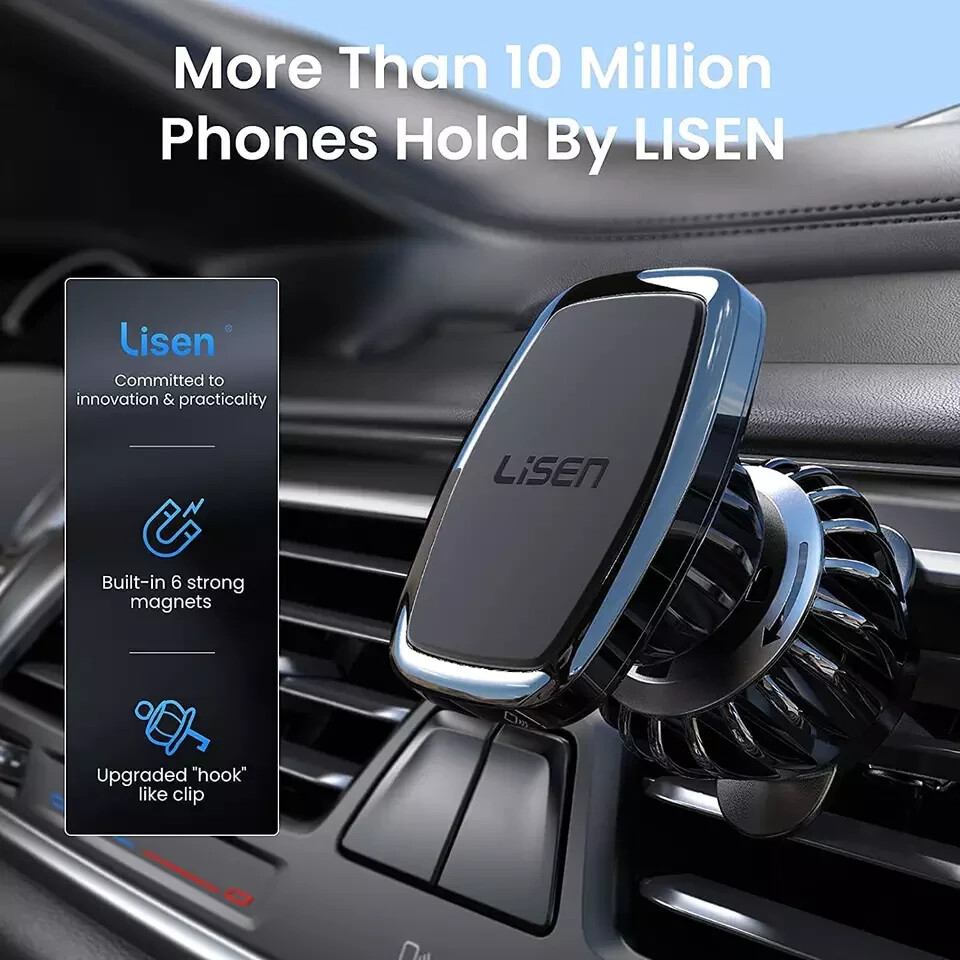 Universal Magnetic Car Vent Mount Phone Holder