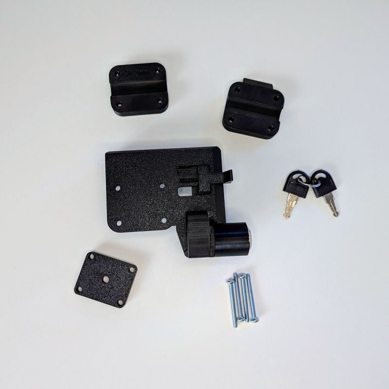 Navigation Base with Security Lock System For Garmin Zumo XT/XT2 - 12mm