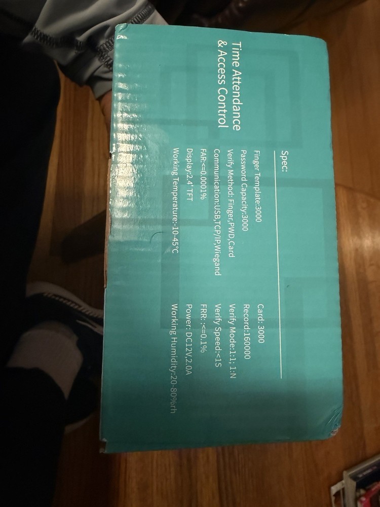 Time Attendance & Access Control ZK-FP70