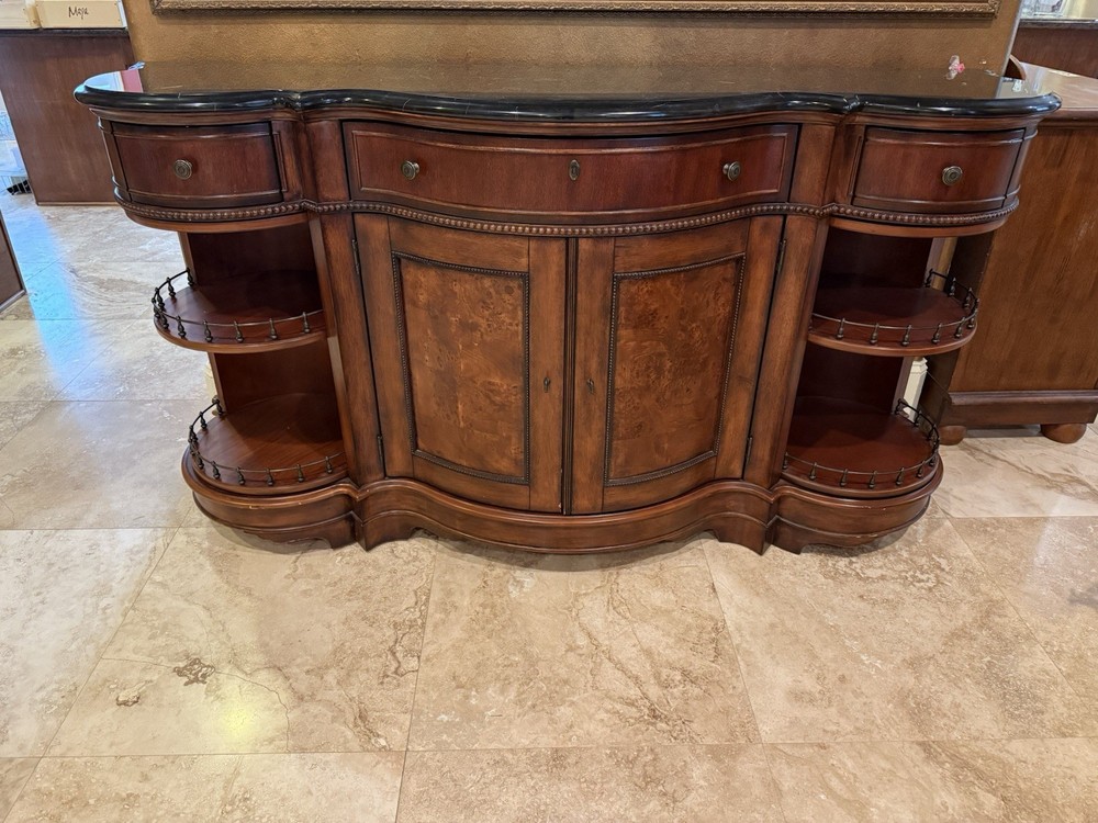 Marble Top Buffet/china Table
