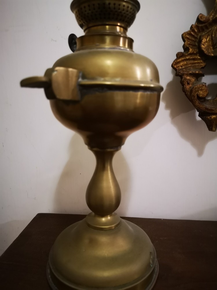 Brass Oil Lamp