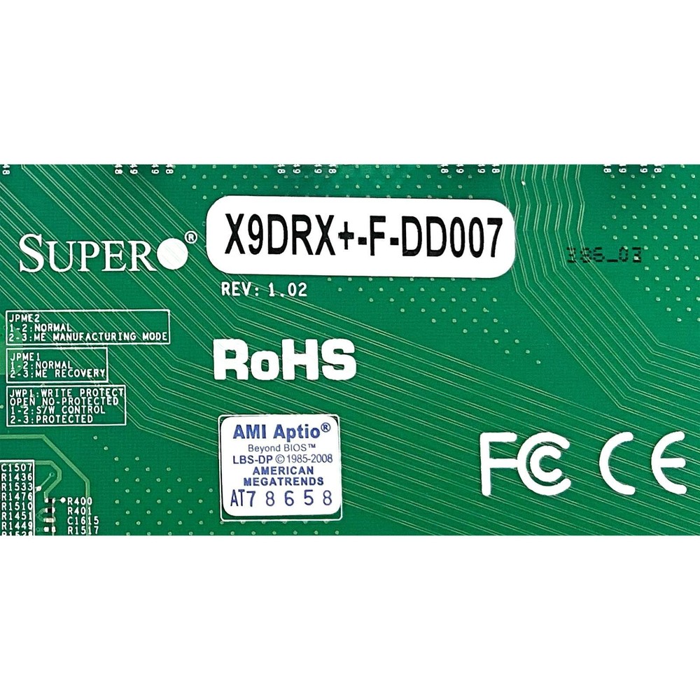NEW Supermicro X9DRX+-F Proprietary w/ 2x CPU & DDR3 RAM All-Flash Storage Array