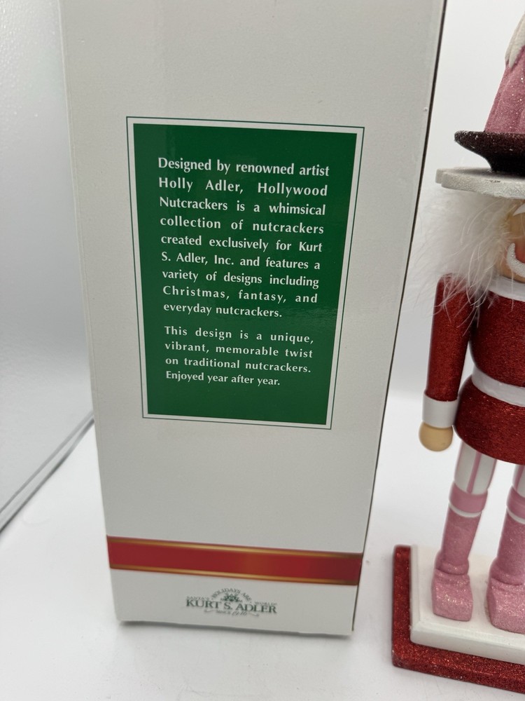 Kurt Adler 15” Tall Cupcake Head Nutcracker