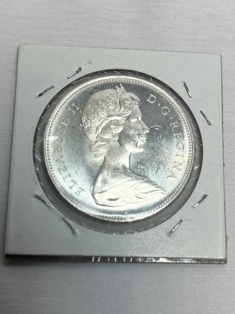 1967 Canada Silver Dollar Goose 80% Silver BU