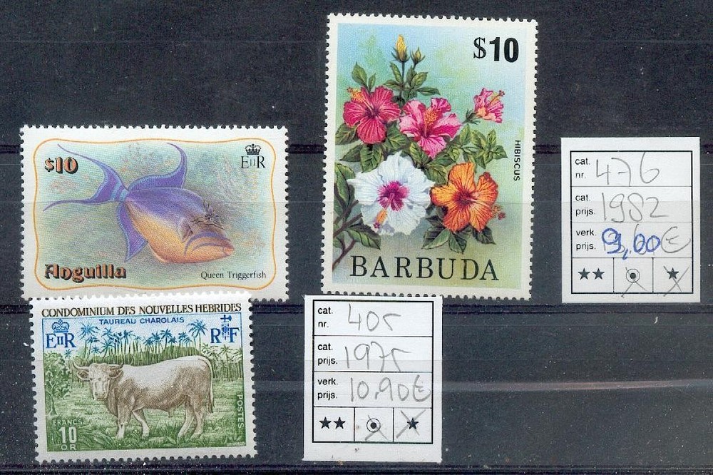 BARBUDA 1982 etc HIGH $ VALUES ** MNH (L2124